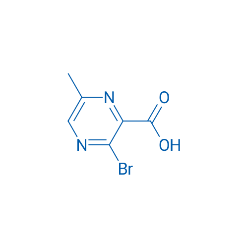 3-Bromo-6-methylpyrazine-2-carboxylic acid 1g