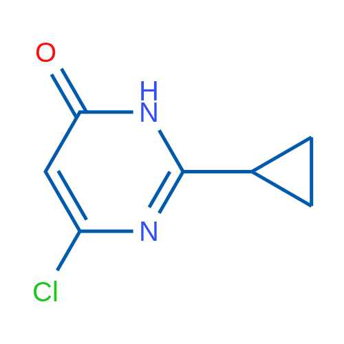 6-Chloro-2-cyclopropylpyrimidin-4(3H)-one 1g
