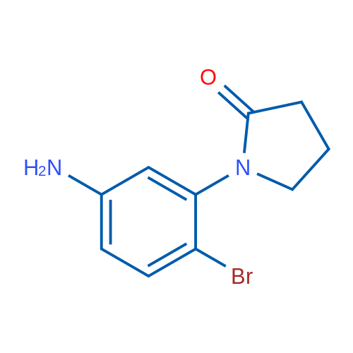 1-(5-Amino-2-bromophenyl)pyrrolidin-2-one 1g