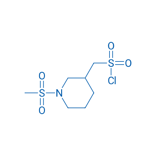 (1-Methanesulfonylpiperidin-3-yl)methanesulfonyl chloride 1g