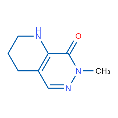 7-Methyl-1,2,3,4-tetrahydropyrido[2,3-d]pyridazin-8(7H)-one 1g