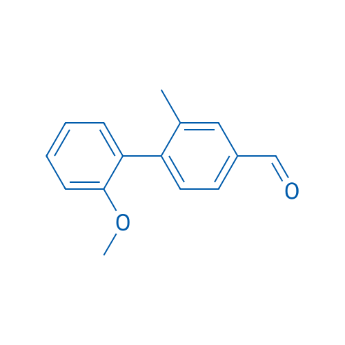 2'-Methoxy-2-methyl-[1,1'-biphenyl]-4-carbaldehyde 100mg