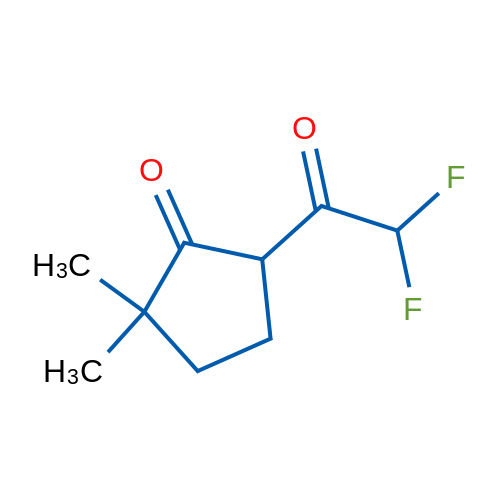 5-(2,2-Difluoroacetyl)-2,2-dimethylcyclopentan-1-one 1g