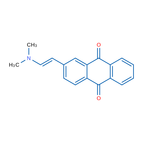 2-[(E)-2-(Dimethylamino)ethenyl]-9,10-dihydroanthracene-9,10-dione 1g