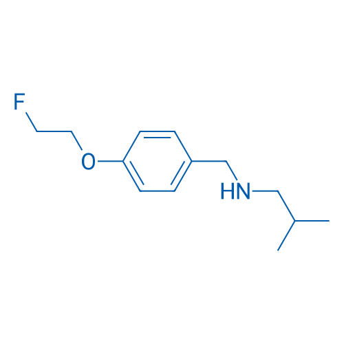 N-(4-(2-Fluoroethoxy)benzyl)-2-methylpropan-1-amine 250mg