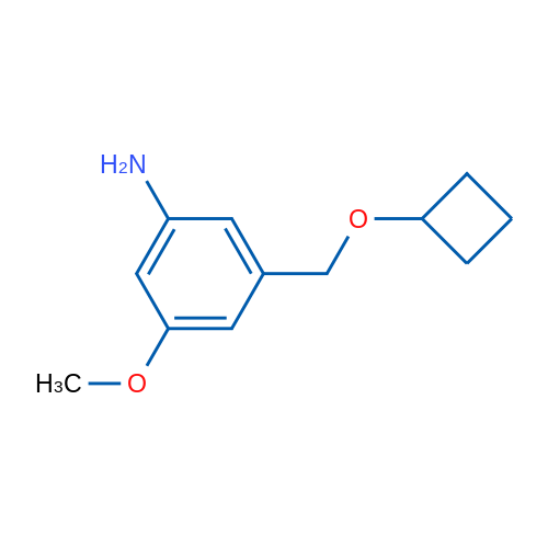 3-(Cyclobutoxymethyl)-5-methoxyaniline 1g