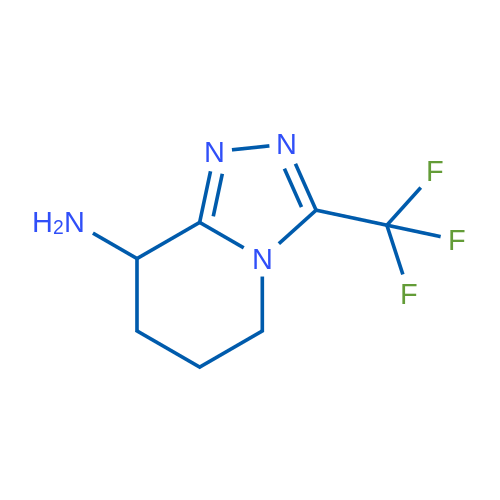 3-(Trifluoromethyl)-5,6,7,8-tetrahydro-[1,2,4]triazolo[4,3-a]pyridin-8-amine 1g
