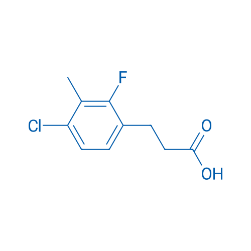 3-(4-Chloro-2-fluoro-3-methylphenyl)propanoic acid 1g