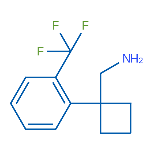 (1-(2-(Trifluoromethyl)phenyl)cyclobutyl)methanamine 1g