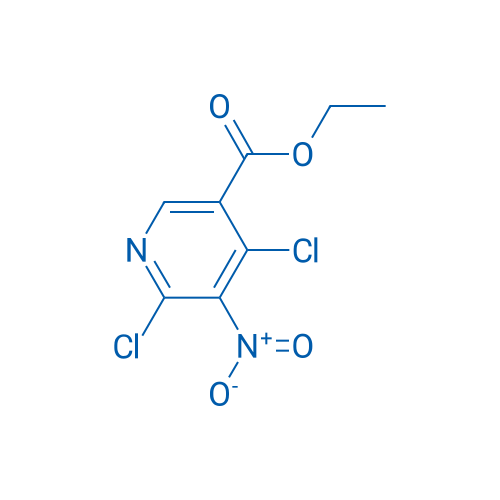 Ethyl 4,6-dichloro-5-nitronicotinate 250mg