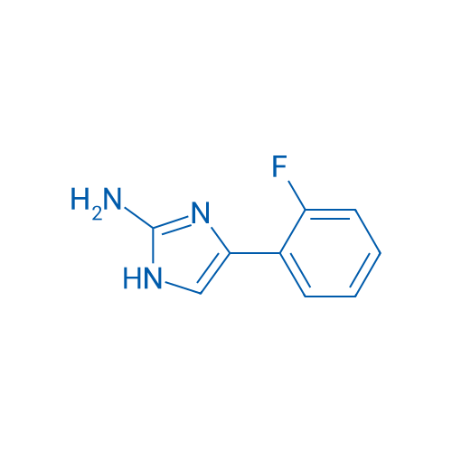 4-(2-Fluorophenyl)-1H-imidazol-2-amine 5g