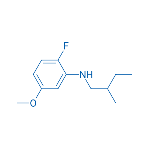 2-Fluoro-5-methoxy-N-(2-methylbutyl)aniline 5g
