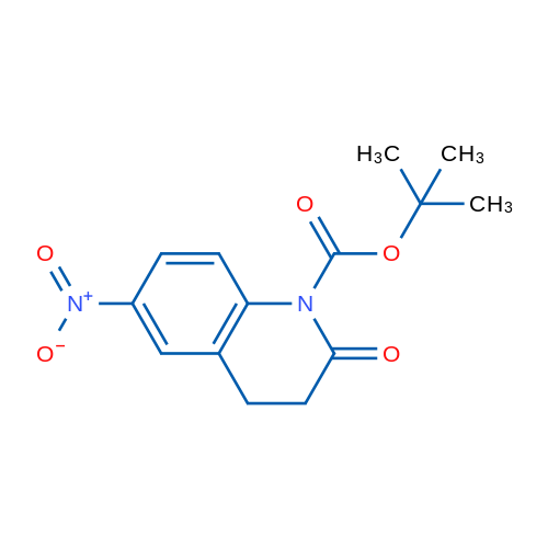 tert-Butyl 6-nitro-2-oxo-3,4-dihydroquinoline-1(2H)-carboxylate 1g