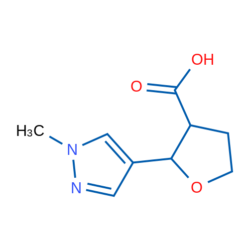 2-(1-Methyl-1H-pyrazol-4-yl)oxolane-3-carboxylic acid 1g