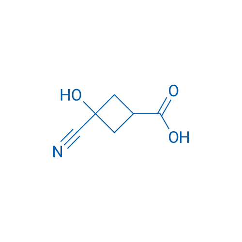 3-Cyano-3-hydroxycyclobutane-1-carboxylic acid 1g