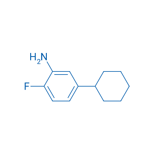 5-Cyclohexyl-2-fluoroaniline 1g