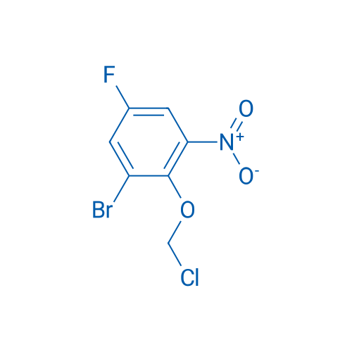 1-Bromo-2-(chloromethoxy)-5-fluoro-3-nitrobenzene 1g