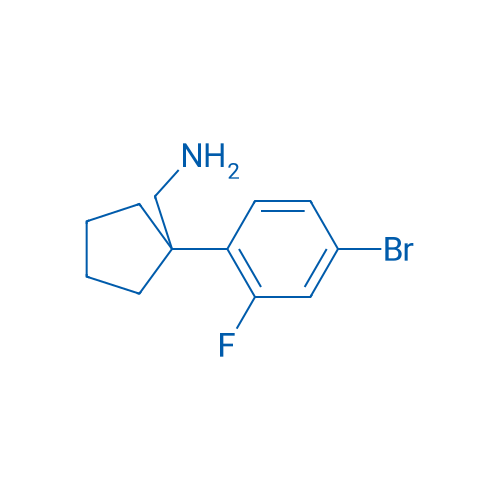 (1-(4-Bromo-2-fluorophenyl)cyclopentyl)methanamine 1g