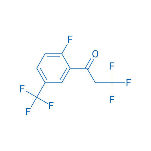 3,3,3-Trifluoro-1-(2-fluoro-5-(trifluoromethyl)phenyl)propan-1-one 250mg