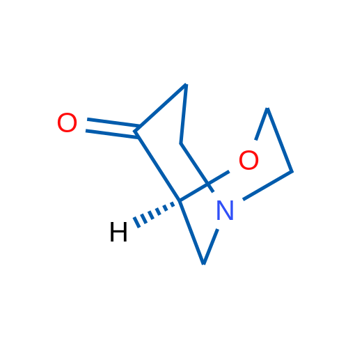 (5S)-4-Oxa-1-azabicyclo[3.3.1]nonan-6-one 1g