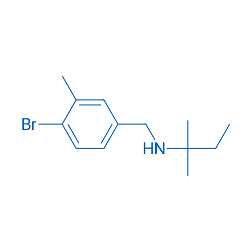 [(4-Bromo-3-methylphenyl)methyl](2-methylbutan-2-yl)amine 1g
