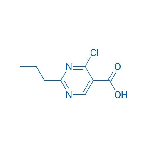 4-Chloro-2-propylpyrimidine-5-carboxylic acid 1g