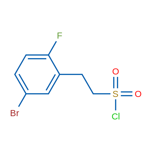 2-(5-Bromo-2-fluorophenyl)ethane-1-sulfonyl chloride 1g