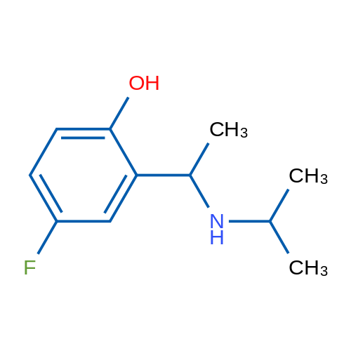 4-Fluoro-2-{1-[(propan-2-yl)amino]ethyl}phenol 1g