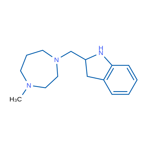 2-((4-Methyl-1,4-diazepan-1-yl)methyl)indoline 1g