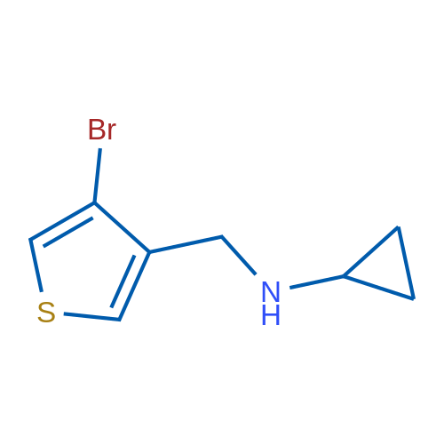 N-[(4-bromothiophen-3-yl)methyl]cyclopropanamine 1g