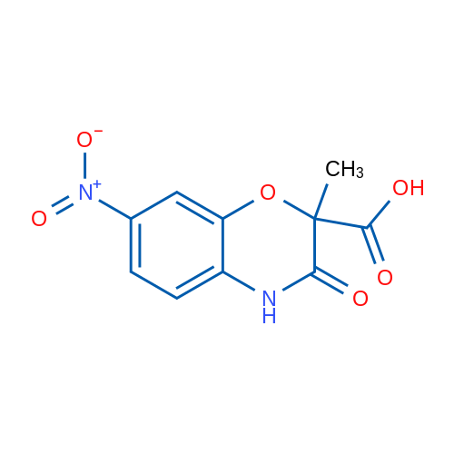 2-Methyl-7-nitro-3-oxo-3,4-dihydro-2H-benzo[b][1,4]oxazine-2-carboxylic acid 5g