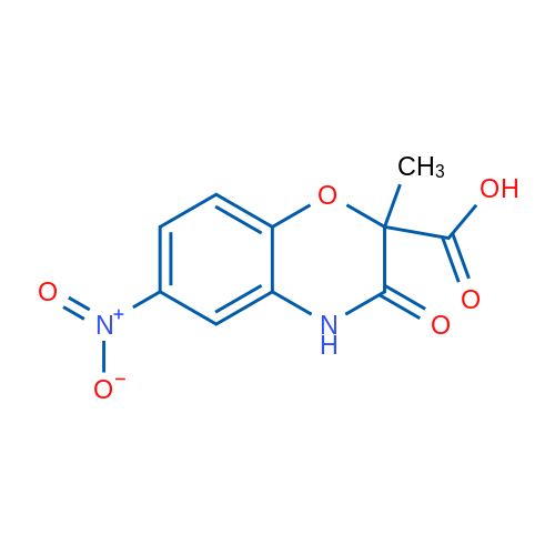 2-Methyl-6-nitro-3-oxo-3,4-dihydro-2H-benzo[b][1,4]oxazine-2-carboxylic acid 5g