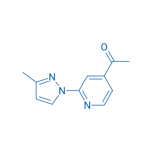 1-[2-(3-Methyl-1h-pyrazol-1-yl)pyridin-4-yl]ethan-1-one 1g