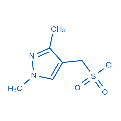 (1,3-Dimethyl-1H-pyrazol-4-yl)methanesulfonyl chloride 1g