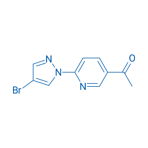 1-[6-(4-Bromo-1h-pyrazol-1-yl)pyridin-3-yl]ethan-1-one 1g