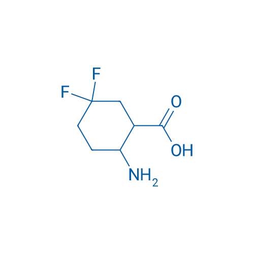 2-Amino-5,5-difluorocyclohexane-1-carboxylic acid 250mg