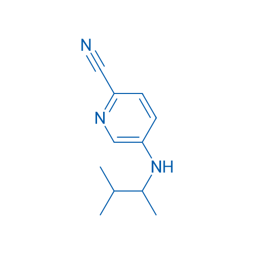 5-[(3-Methylbutan-2-yl)amino]pyridine-2-carbonitrile 1g