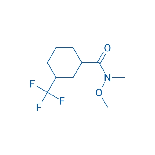 N-Methoxy-N-methyl-3-(trifluoromethyl)cyclohexanecarboxamide 1g