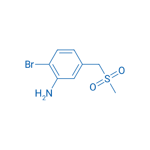 2-BRomo-5-(methanesulfonylmethyl)aniline 1g