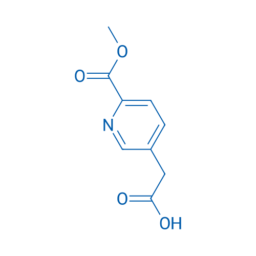 2-[6-(Methoxycarbonyl)pyridin-3-yl]acetic acid 50mg