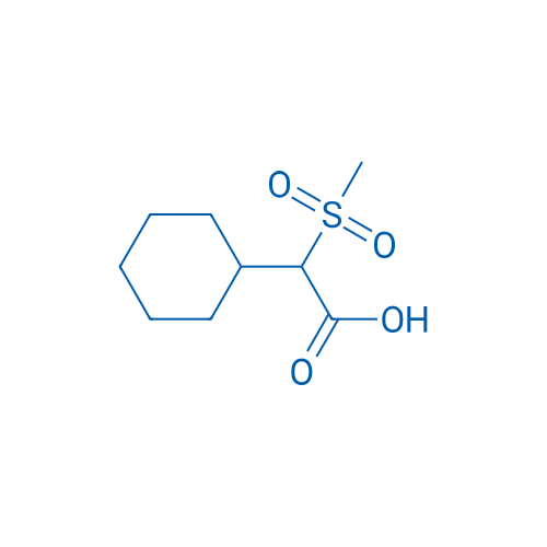 2-Cyclohexyl-2-methanesulfonylacetic acid 1g