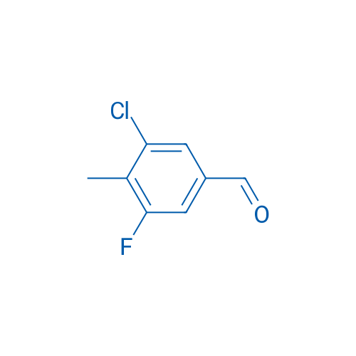 3-Chloro-5-fluoro-4-methylbenzaldehyde 1g