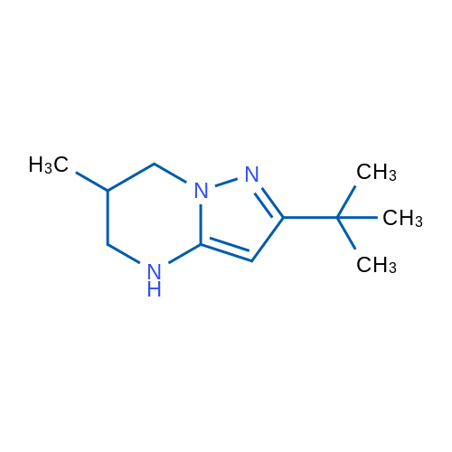 2-tert-Butyl-6-methyl-4H,5H,6H,7H-pyrazolo[1,5-a]pyrimidine 1g