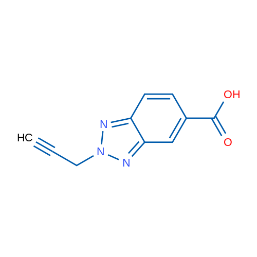 2-(Prop-2-yn-1-yl)-2H-benzo[d][1,2,3]triazole-5-carboxylic acid 1g