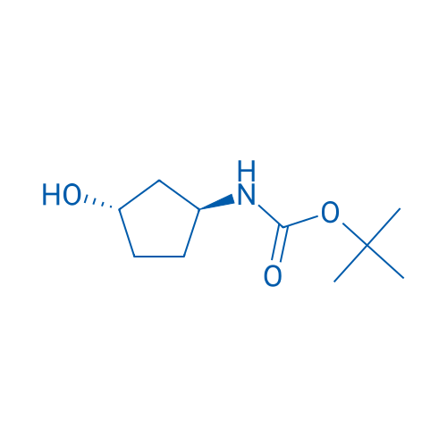 tert-Butyl ((1S,3S)-3-hydroxycyclopentyl)carbamate 250mg