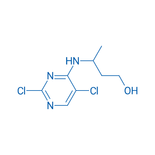 3-((2,5-Dichloropyrimidin-4-yl)amino)butan-1-ol 250mg