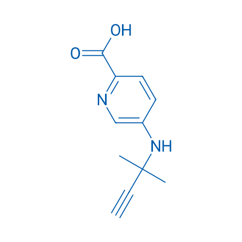 5-[(2-Methylbut-3-yn-2-yl)amino]pyridine-2-carboxylic acid 1g