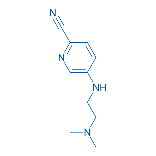 5-([2-(Dimethylamino)ethyl]amino)pyridine-2-carbonitrile 5g