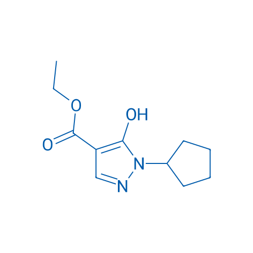 Ethyl 1-cyclopentyl-5-hydroxy-1H-pyrazole-4-carboxylate 250mg