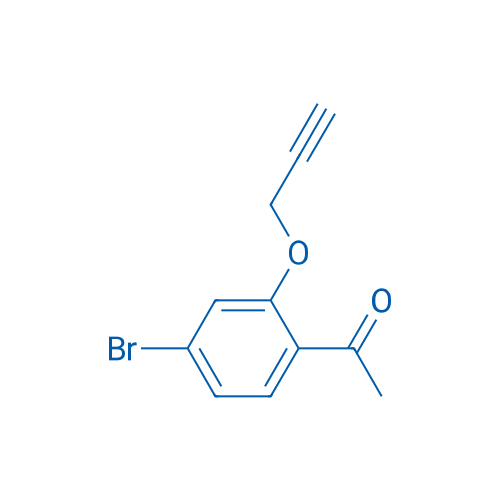 1-(4-Bromo-2-(prop-2-yn-1-yloxy)phenyl)ethan-1-one 5g